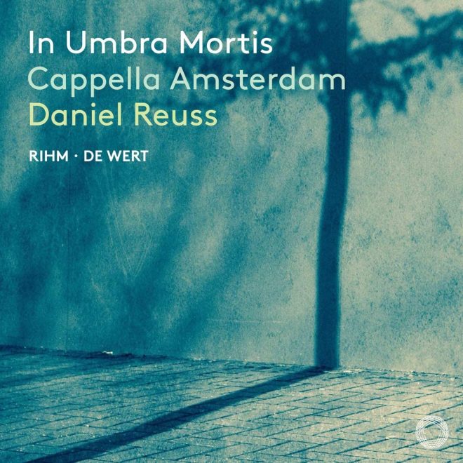 CD cover In Umbra Mortis A chromatic journey Cappella Amsterdam