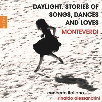CD cover Monteverdi Daylight Concerto Italiano Alessandrini
