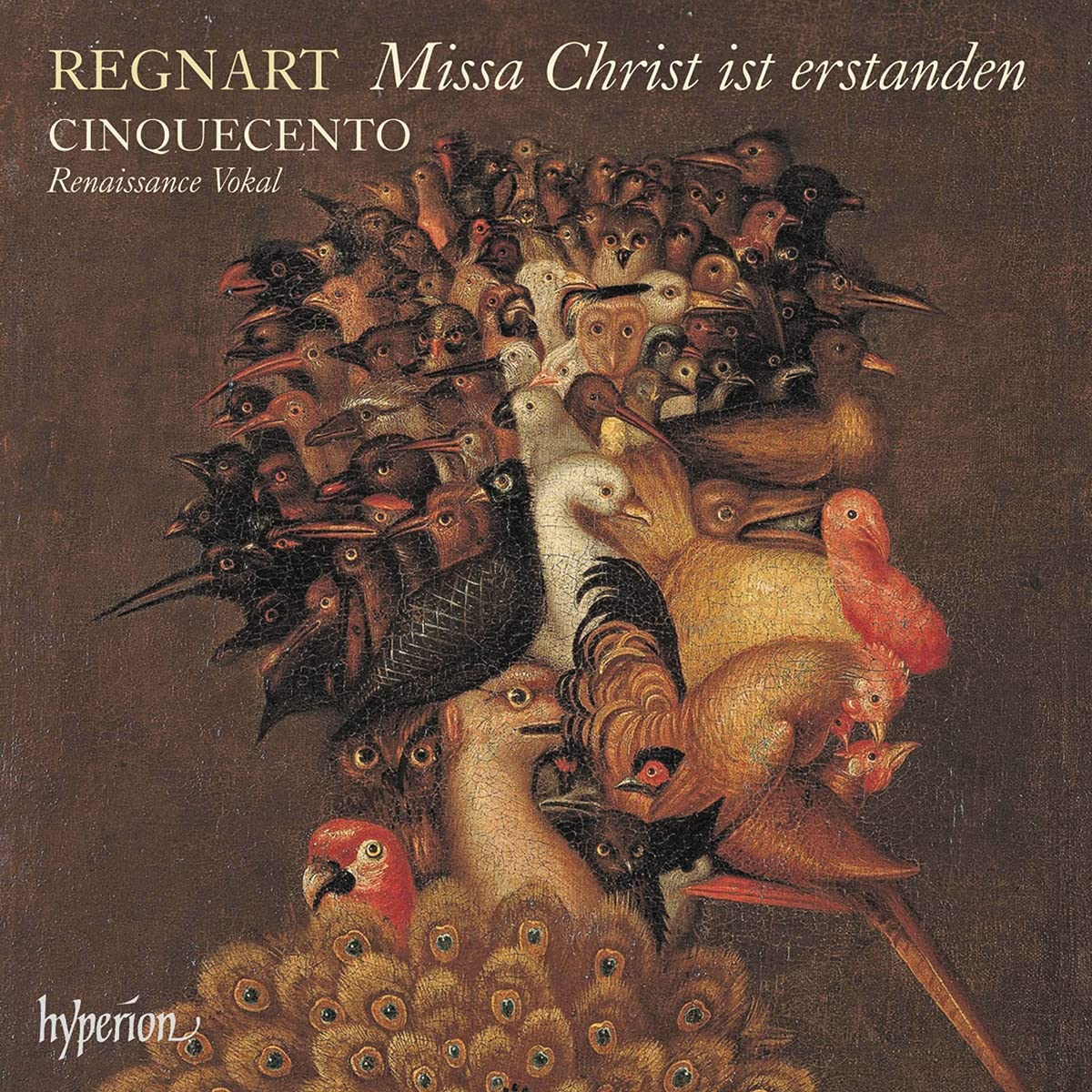 CD cover Regnart Missa Christ ist erstanden hyperion