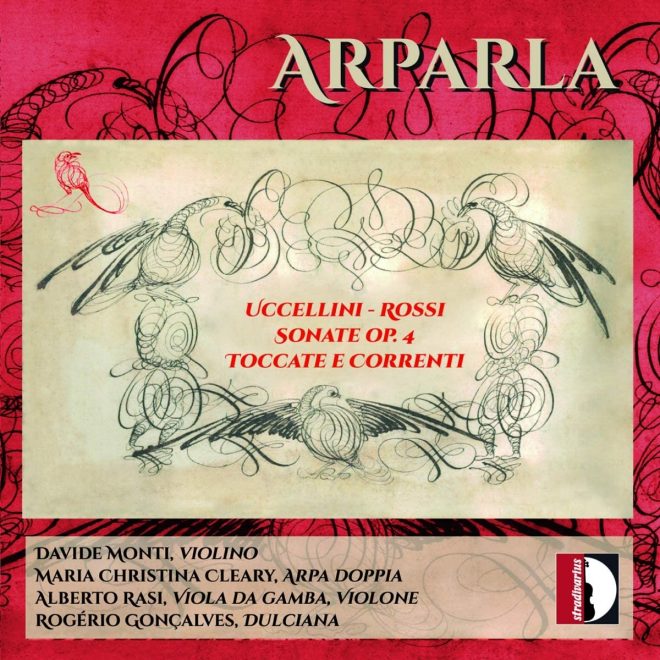 CD cover Arparla play Rossi and Uccellini