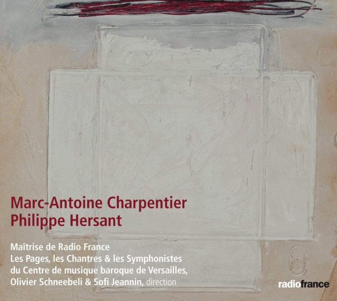 CD cover Charpentier Mass for 4 choirs