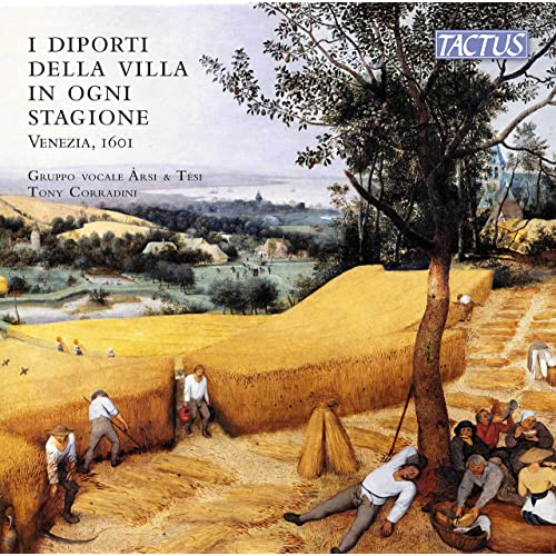 CD cover I diporti della villa Venezia 1601