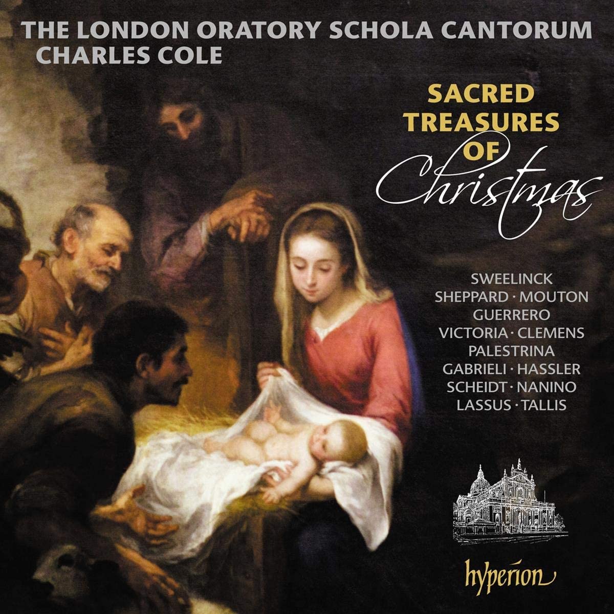 CD cover Sacred treasures of Christmas