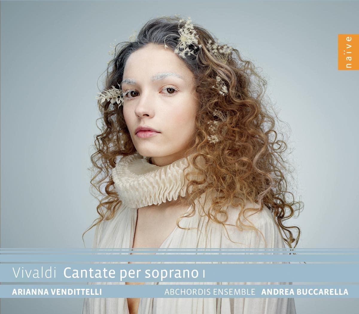 CD cover Vivaldi cantatas for soprano 1 Arianna Vendittelli