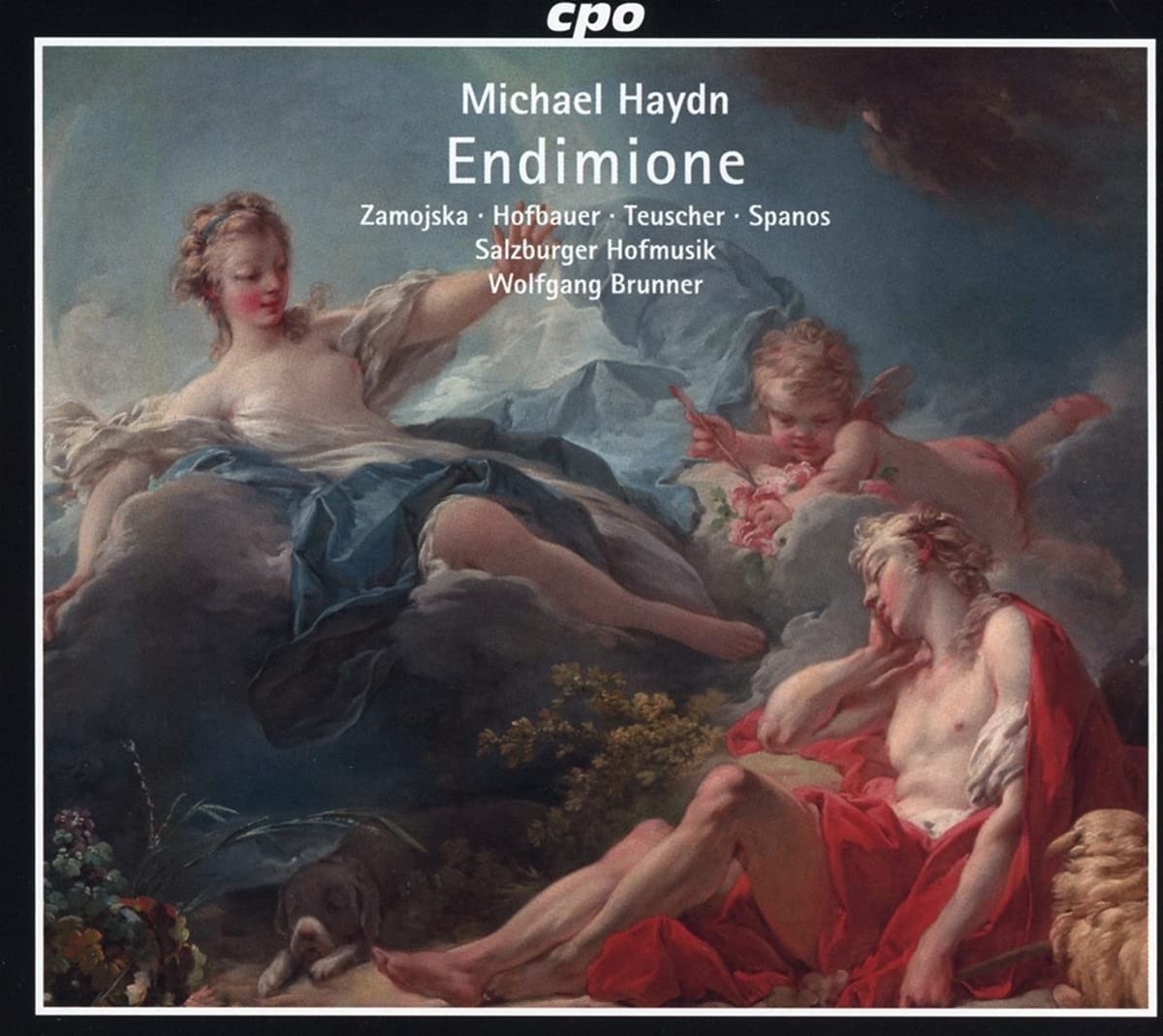 CD cover J C Bach Endimione