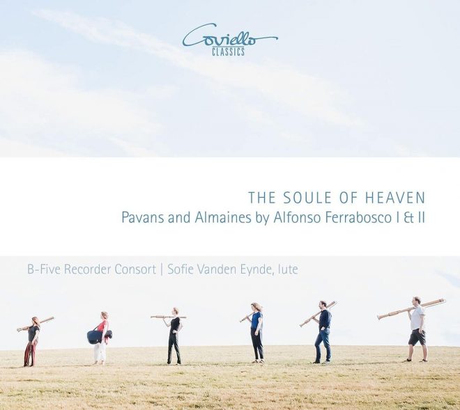 CD cover The Soule of Heaven Ferrabosco B-Five