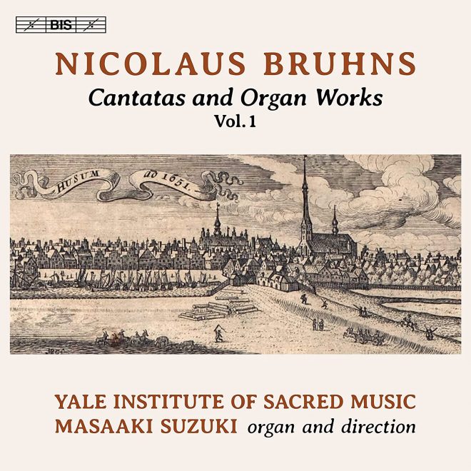 CD cover Bruhns Cantatas and Organ Works Yale Suzuki