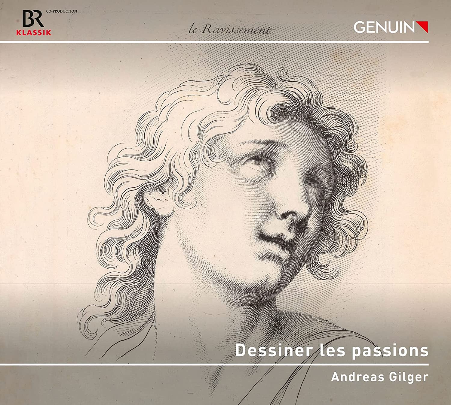 CD cover Dessiner les passions Andreas Gilger harpsichord