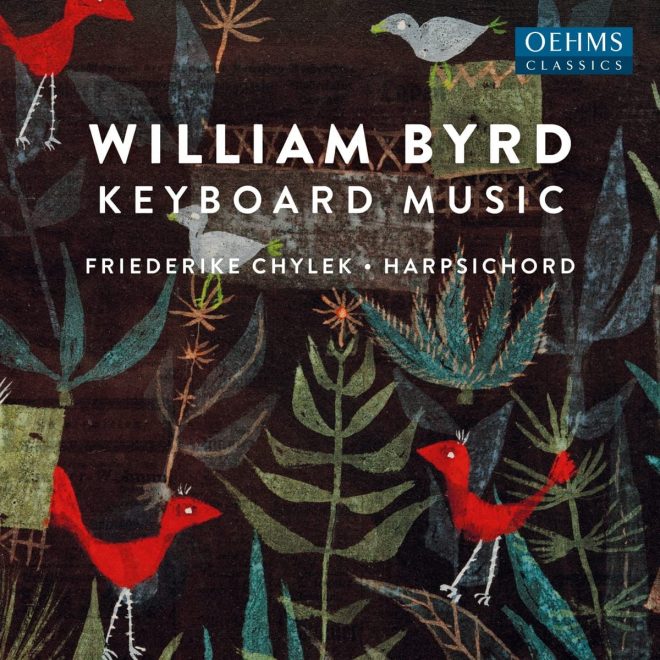 CD cover Friederike Chylek Byrd keyboard music