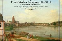 CD cover of Telemann Französischer Jahrgang vol. 1