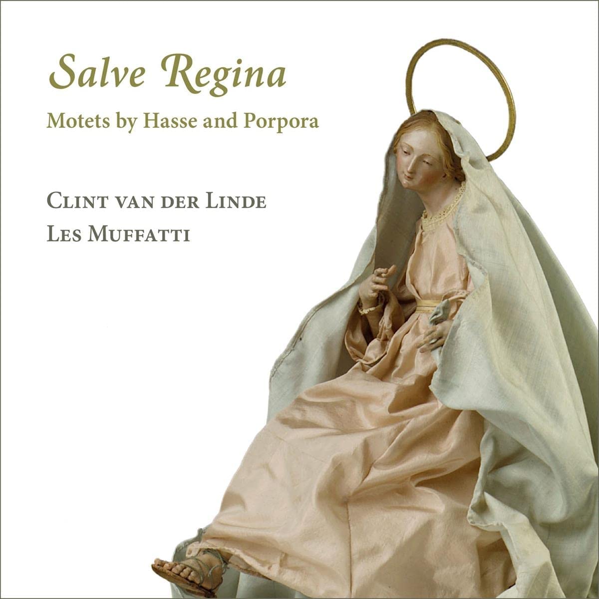 CD cover Clint van der Linde Les Muffatti Hasse Porpora Vivaldi