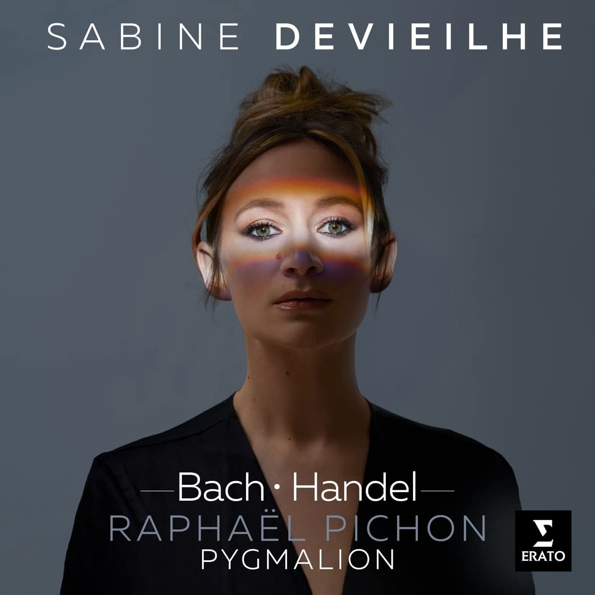CD cover Sabine Devieihle sings Bach and Handel
