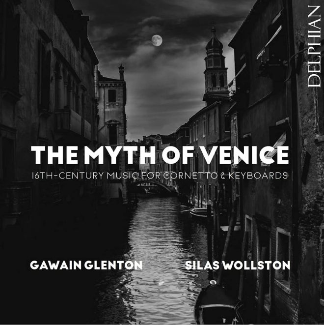 CD cover The Myth of Venice Gawain Glenton Silas Wollston