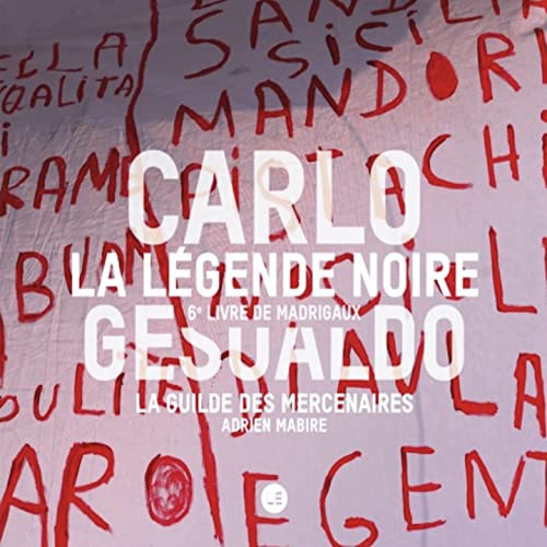 Digital download album Gesualdo 6th book of madrigals La legende noire