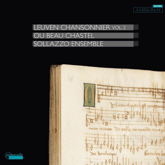 CD cover of Leuven Chansonniervol. 2 Ou beau chastel