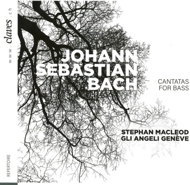 CD cover Bach Cantatas for Bass Stephan Macleod