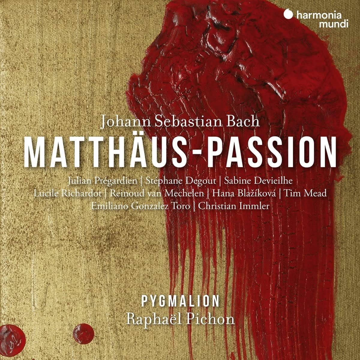 CD cover Matthäus-Passion Pygmalion