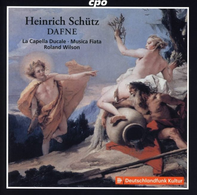 CD cover Schütz Dafne Roland Wilson