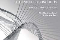 CD cover Bach Harpsichord Concertos Hanover Band Andrew Arthur