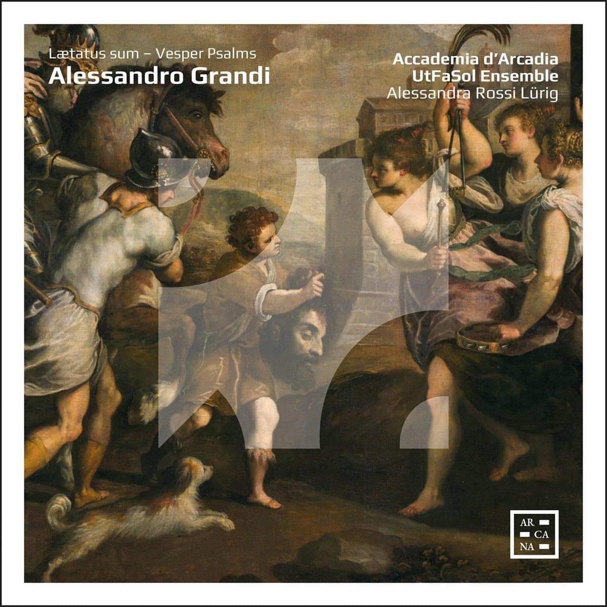 CD cover Grandi Lætatus sum – Vesper Psalms