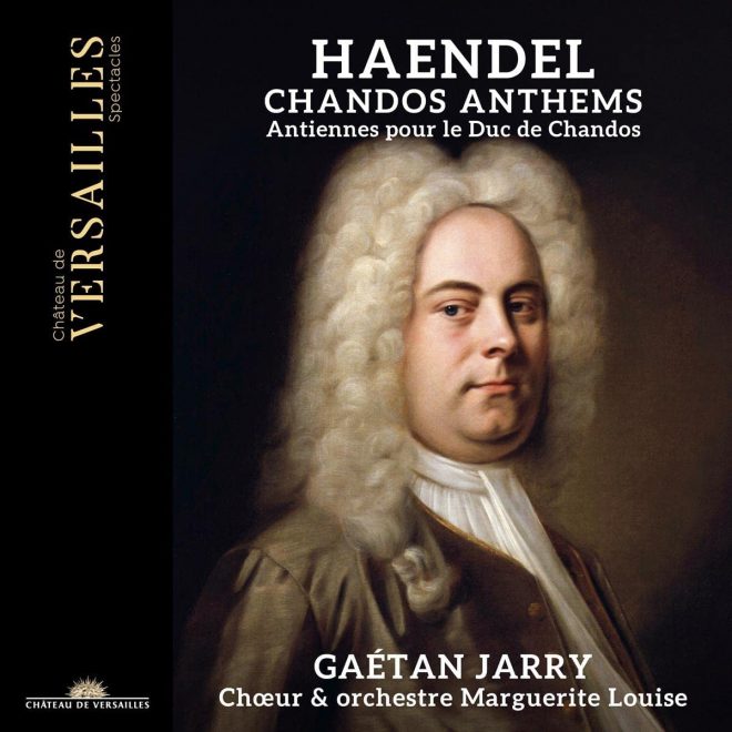 CD cover Handel Chandos anthems Jarry