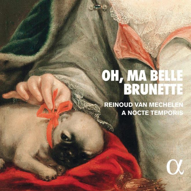 CD cover Oh ma belle brunette Reinoud van Mechelen