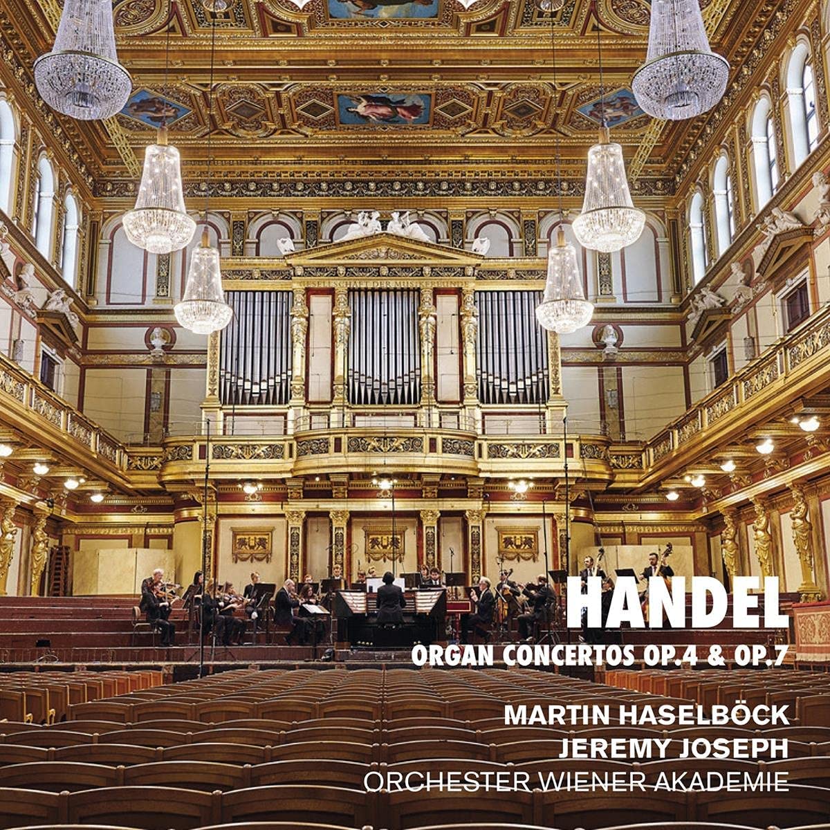 Handel organ concertos opp 4 and 7