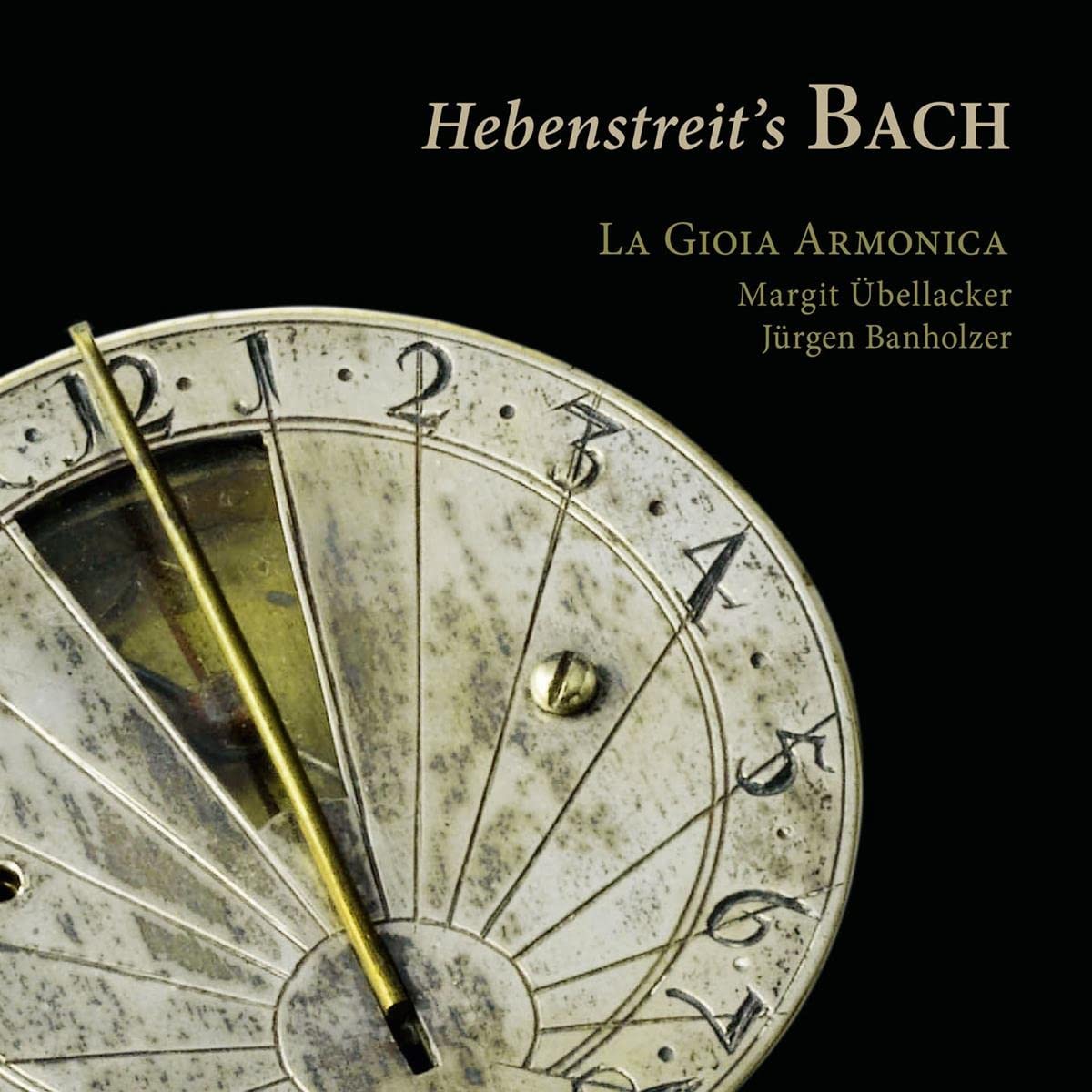 CD cover Hebenstreit's Bach