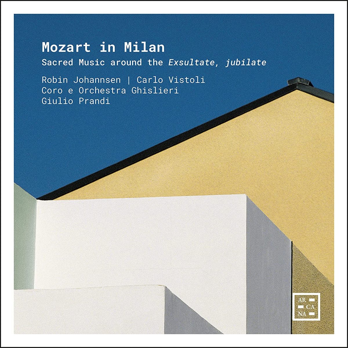 CD cover of Mozart in Milan
