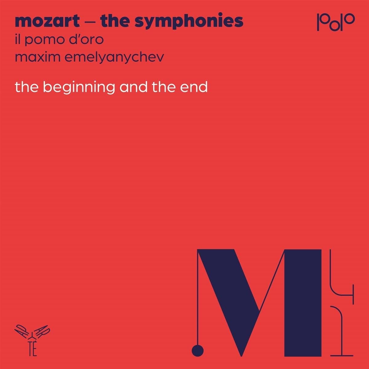 CD cover Il Pomo d’Oro Mozart The beginning and the end