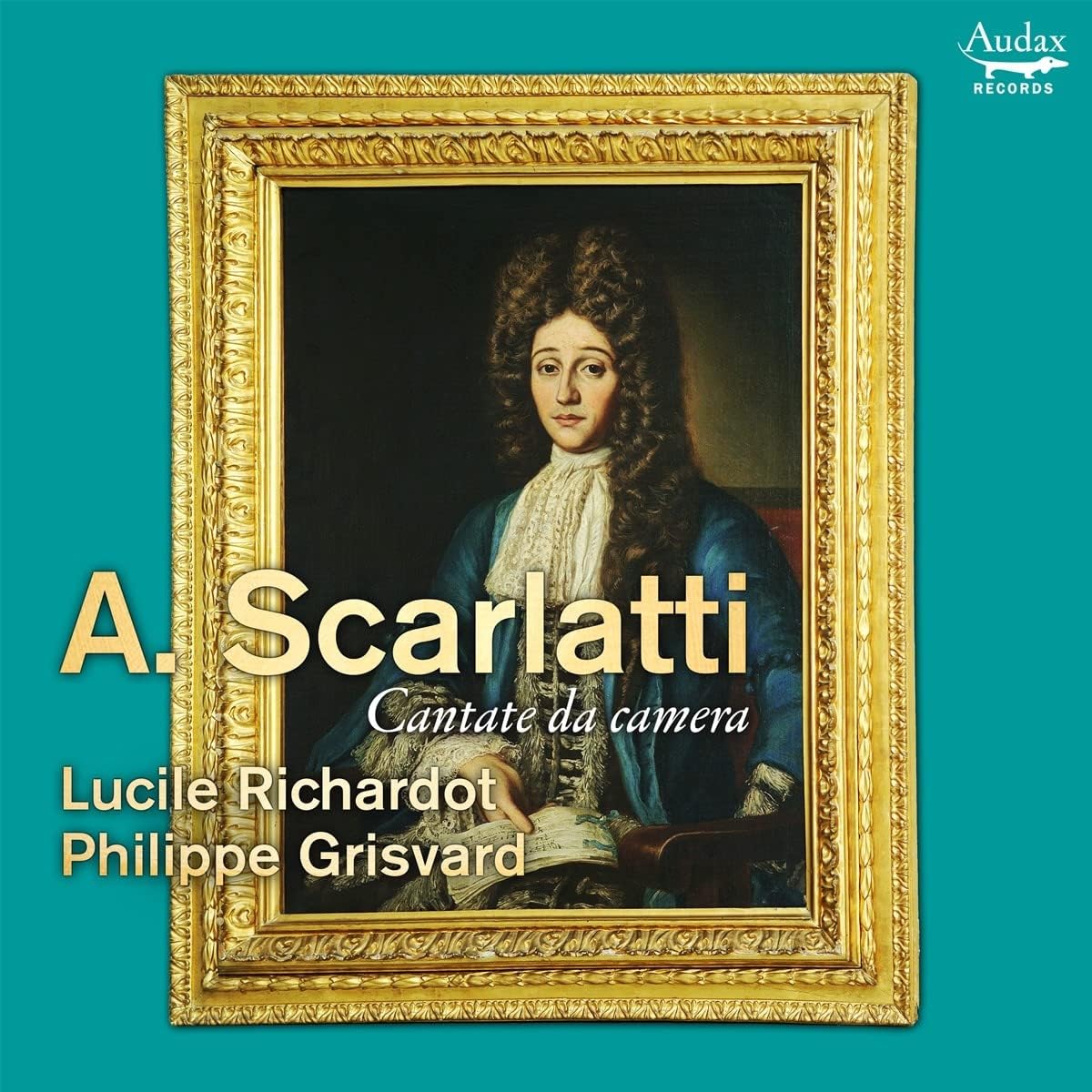 CD cover Scarlatti cantatas Richardot Grisvard