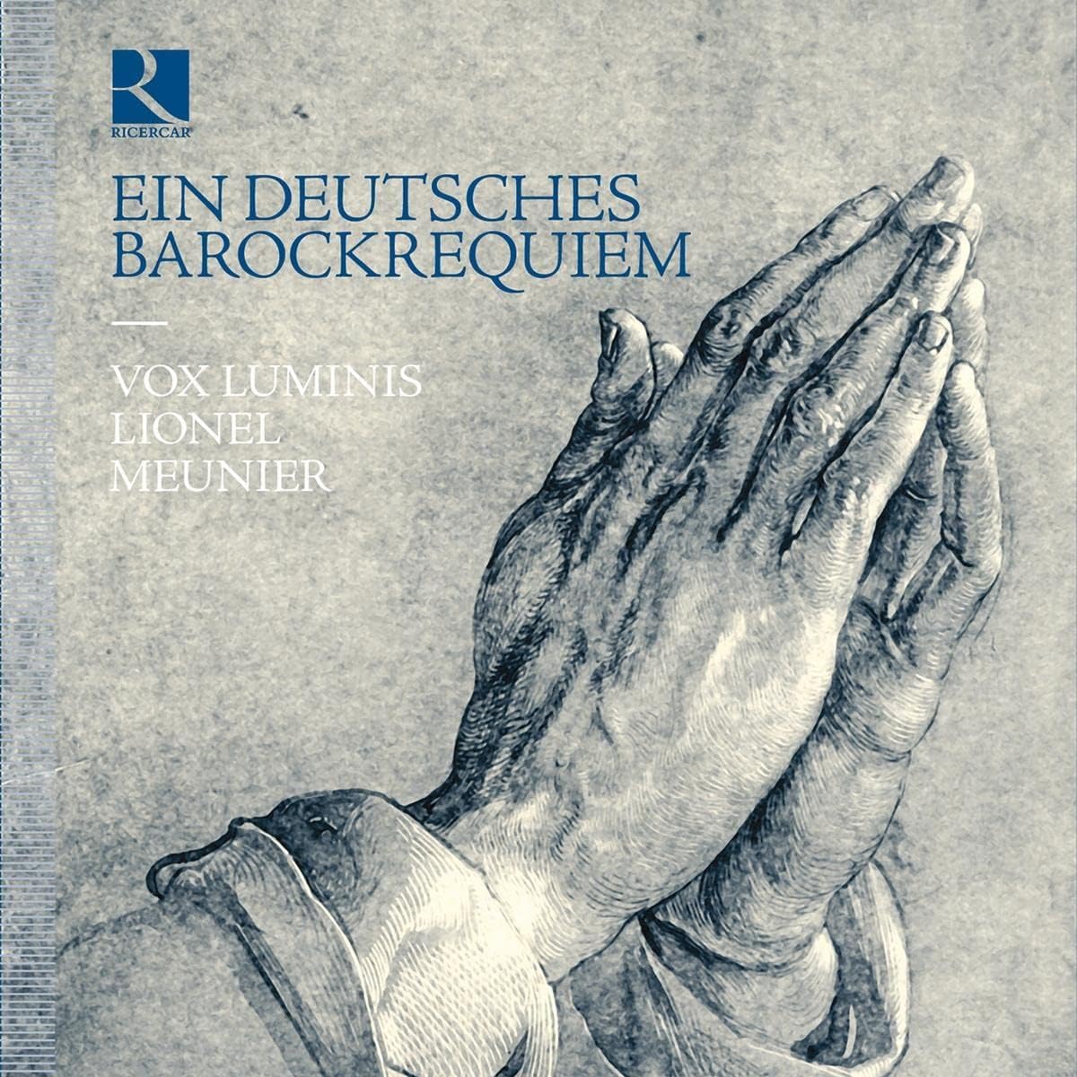 CD cover of Ein Deutsches Barockrequiem Vox Luminis Lionel Meunier