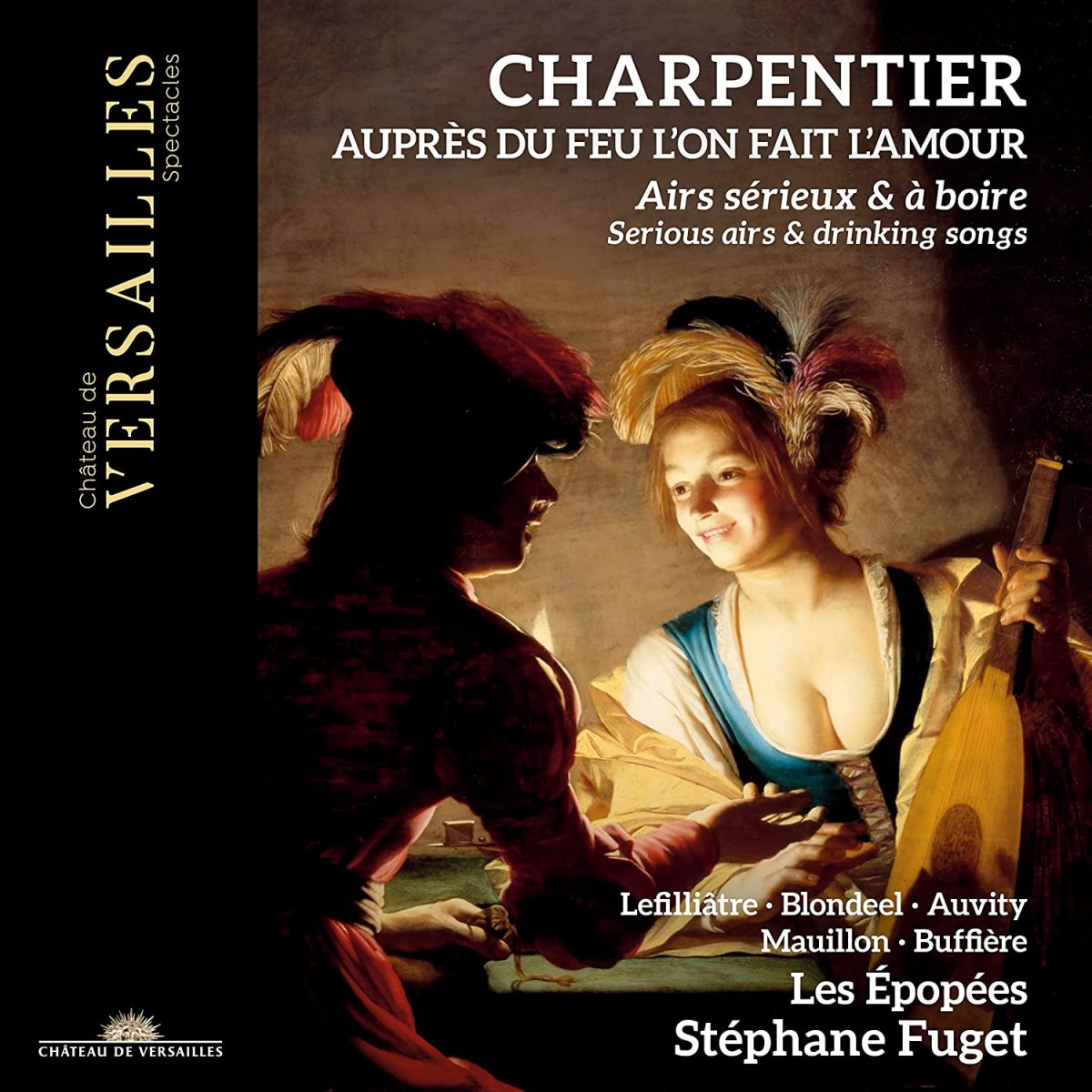 CD cover Charpentier Aupres du feu l'on fait l'amour