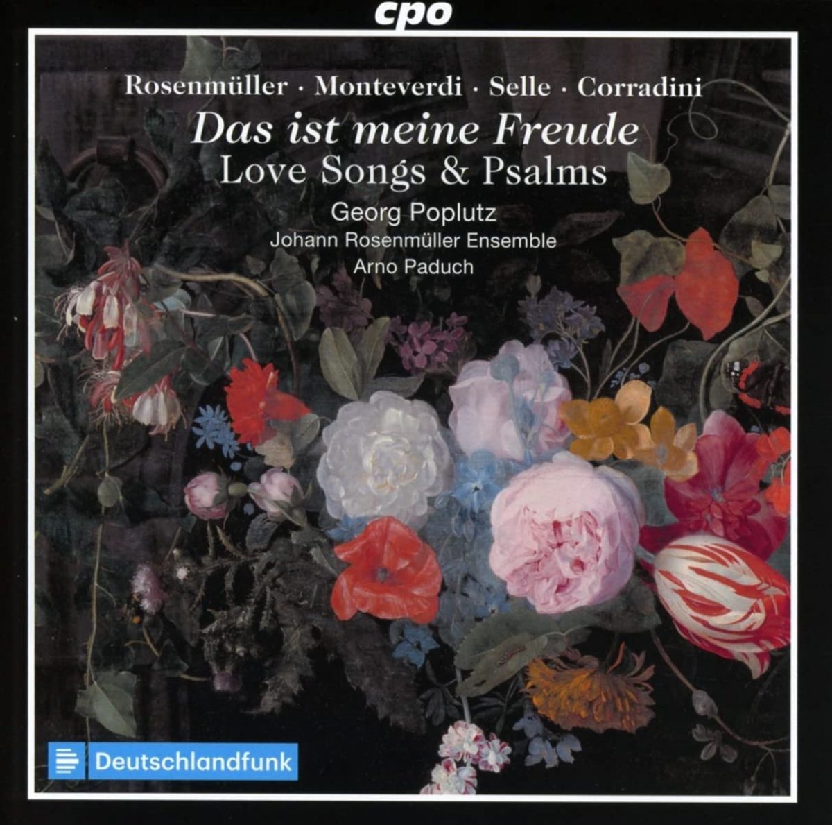 CD cover Das ist meine Freude Georg Poplutz Johann Rosenmüller Ensemble