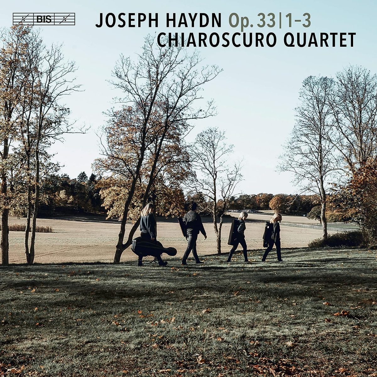 CD cover Haydn op 33 1-3 Chiaroscuro Quartet