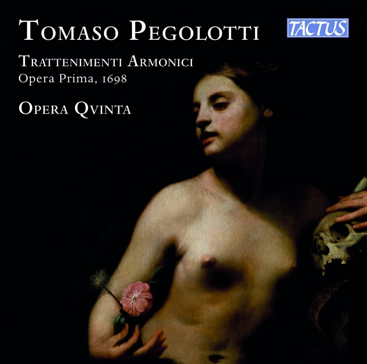 CD cover Pegolotti Trattenimenti Armonici op 1 1698