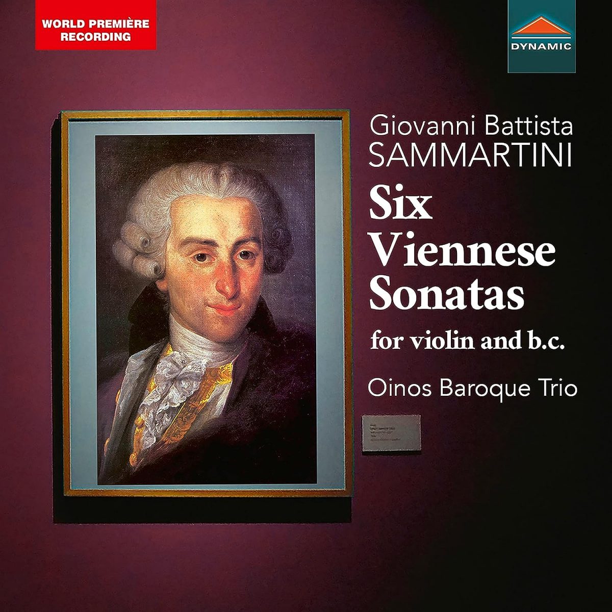 Sammartini 6 Viennese sonatas Oinos Baroque Trio