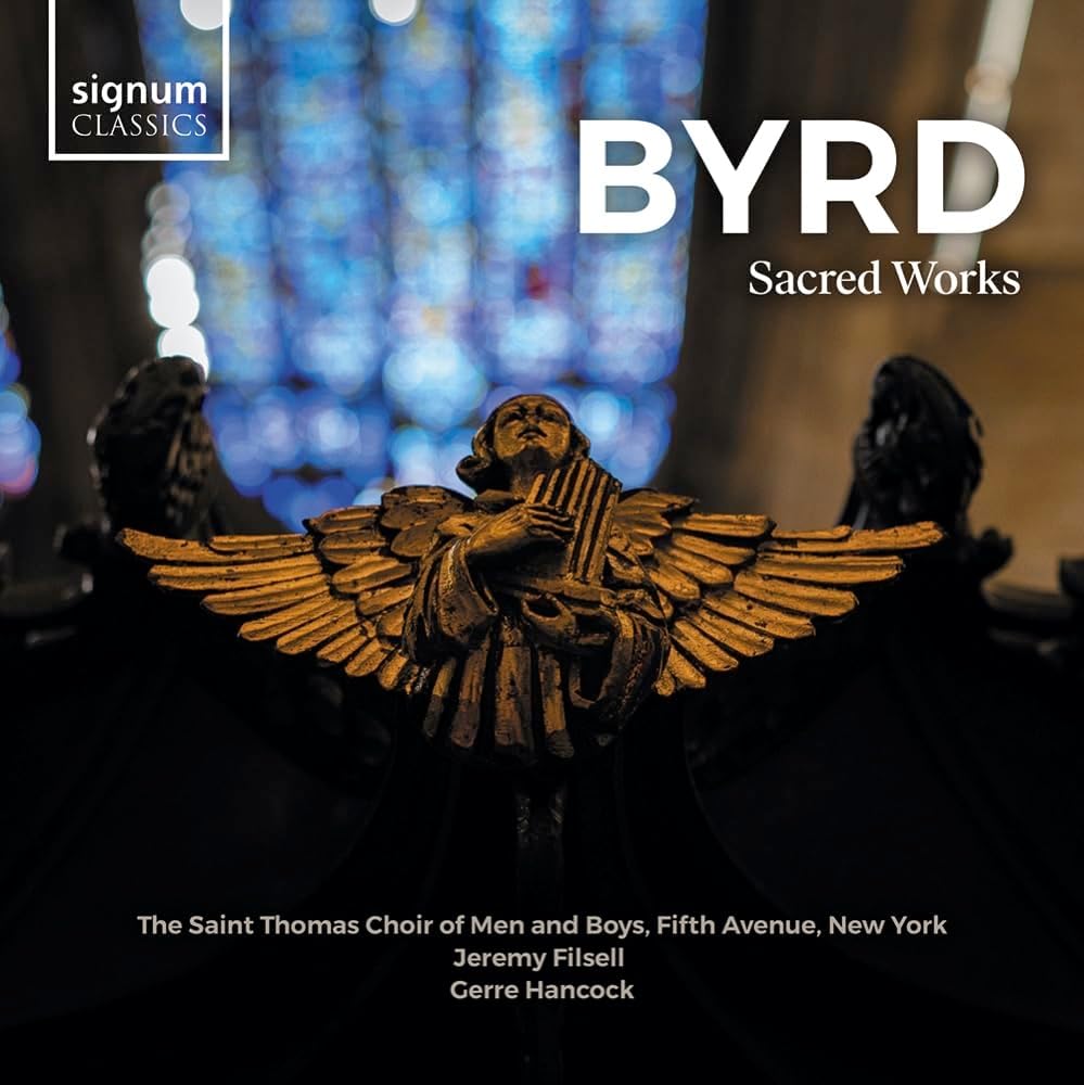 CD cover Byrd Sacred Works