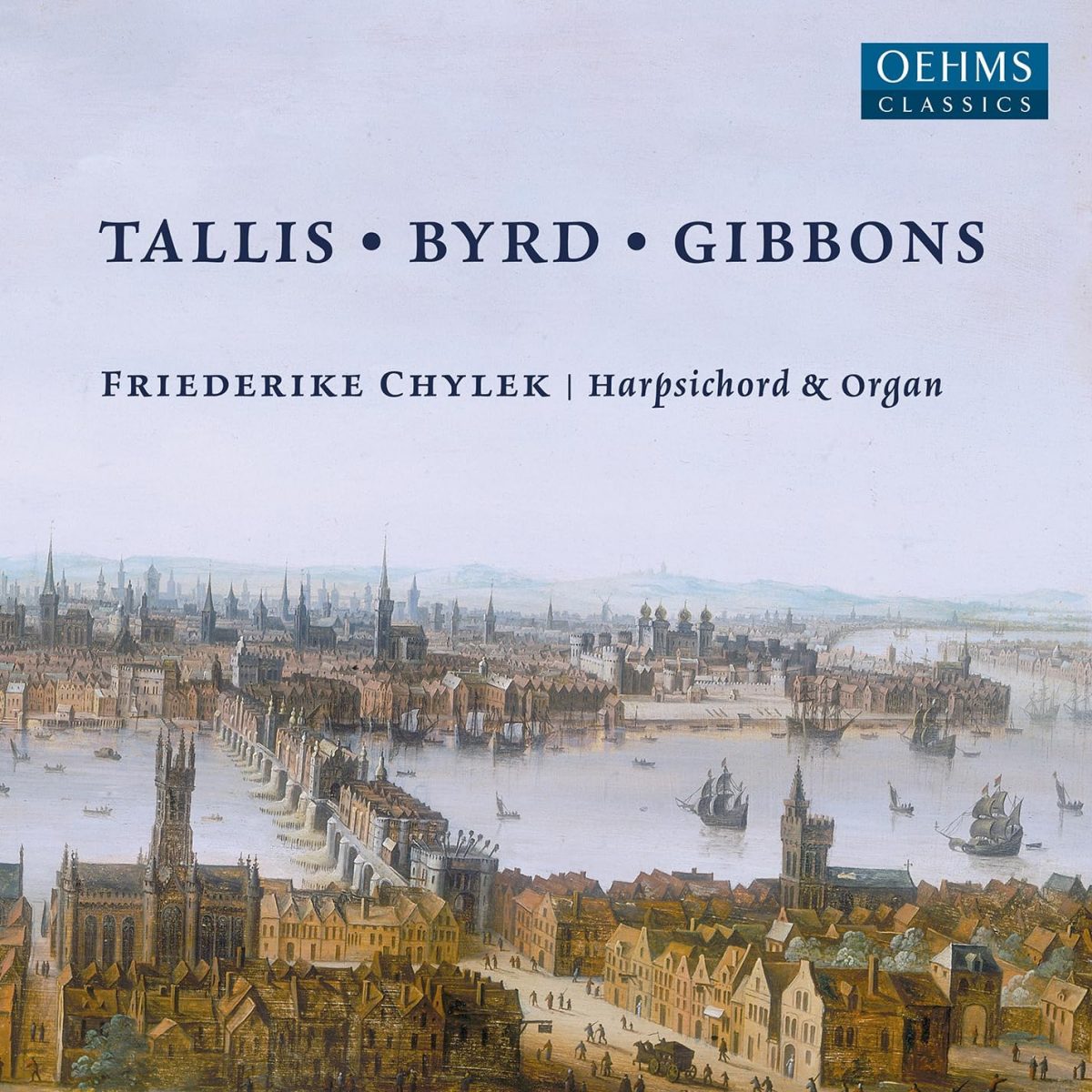 CD cover Friederike Chylek Tallis Byrd Gibbons
