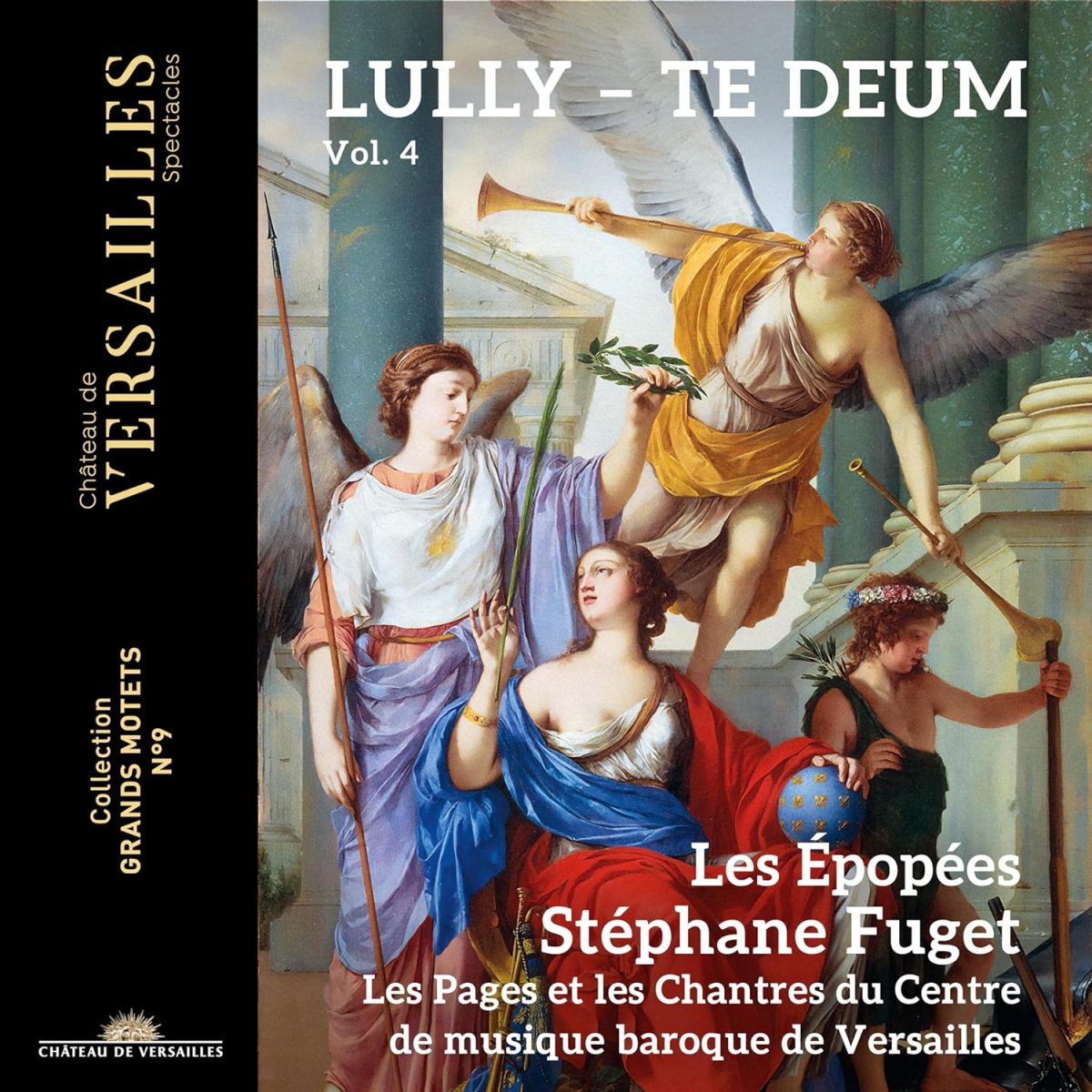 CD cover Lully Te Deum Les Epopees Stephane Fuget