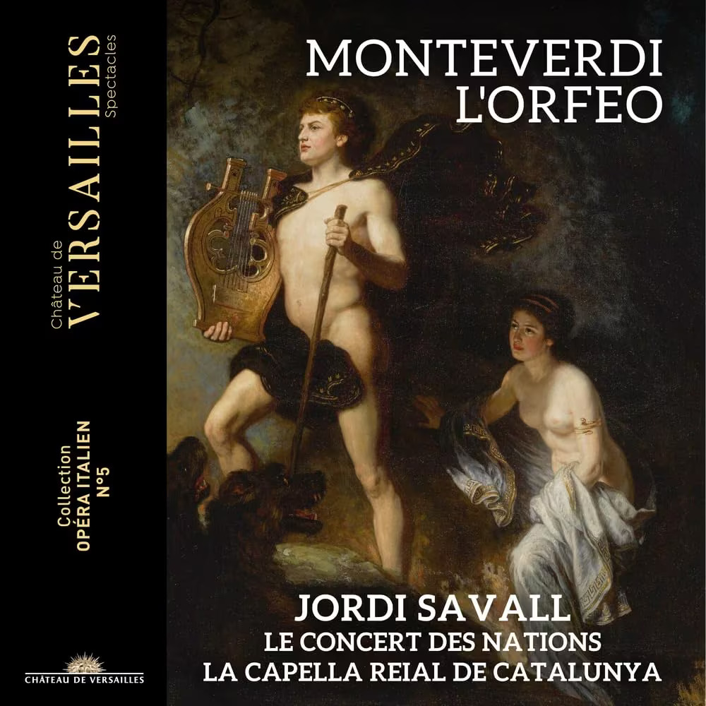 CD cover Monteverdi L'Orfeo Savall Versailles