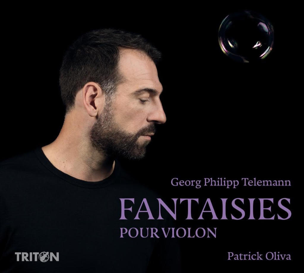 CD cover Telemann Patrick Oliva