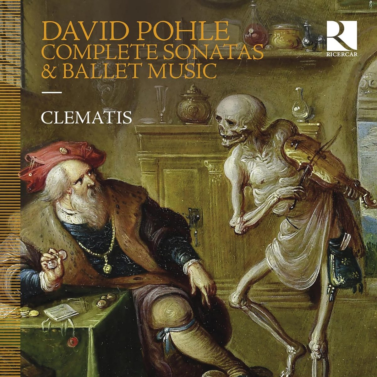 CD cover David Pohle Complete Sonatas & Ballet Music