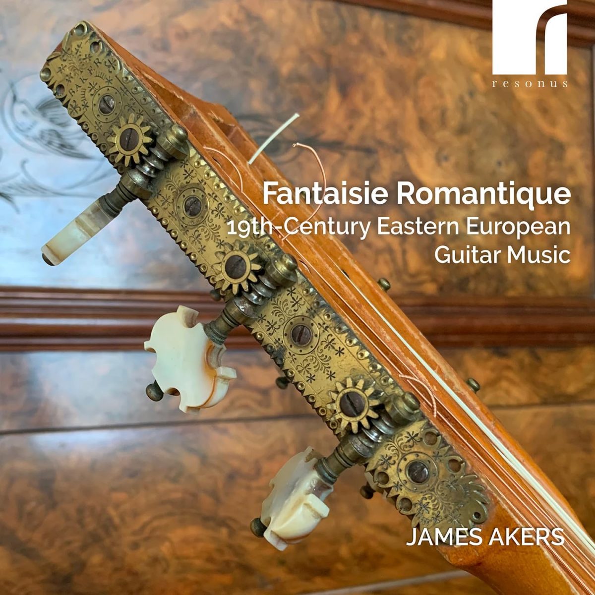 James Akers Fantaisie Romantique CD cover