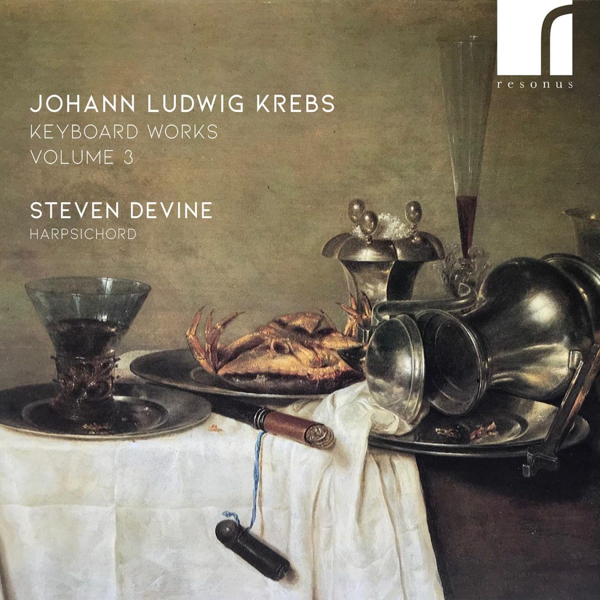 Johann Ludwig Krebs Keyboard music volume 3 Steven Devine
