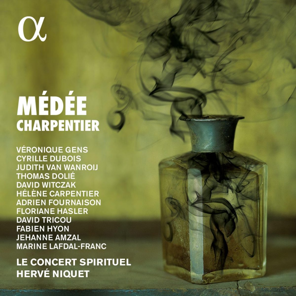 CD cover Charpentier Médée Hervé Niquet
