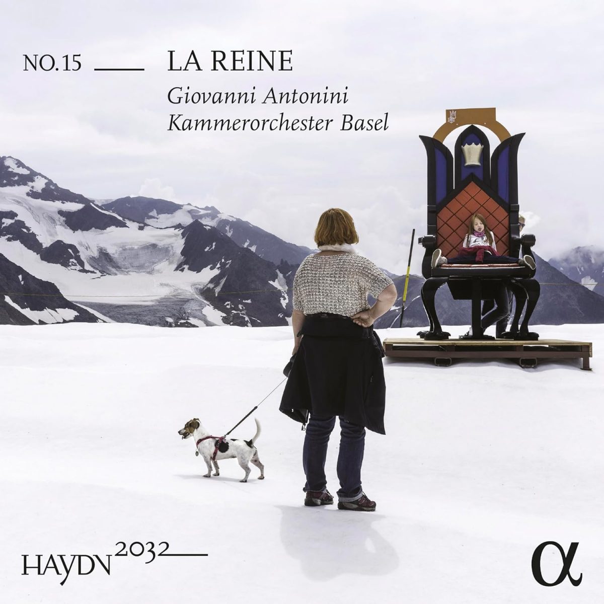 CD cover Haydn 2032 vol 15 La Reine