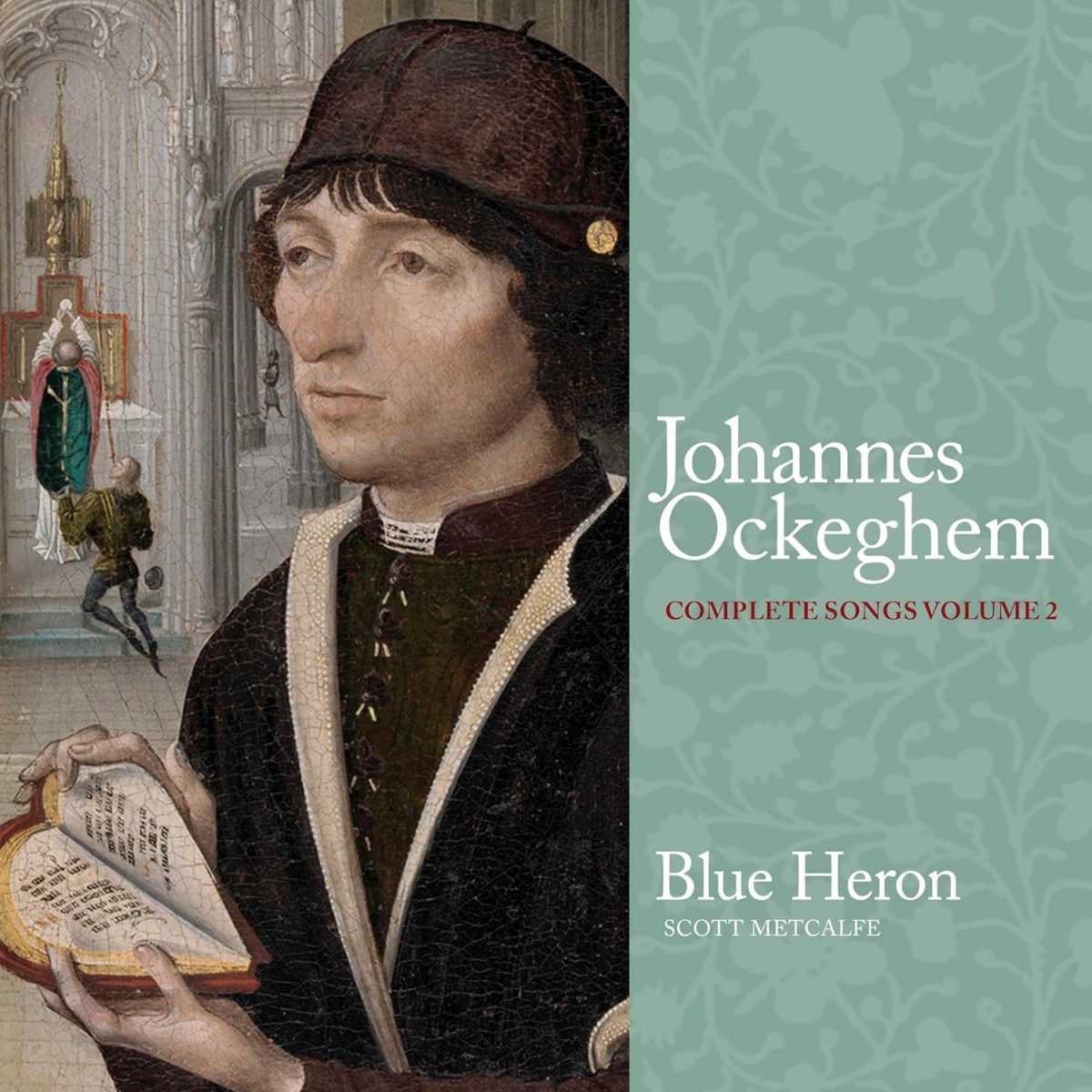 CD cover Ockeghem Songs Vol 2 Blue Heron