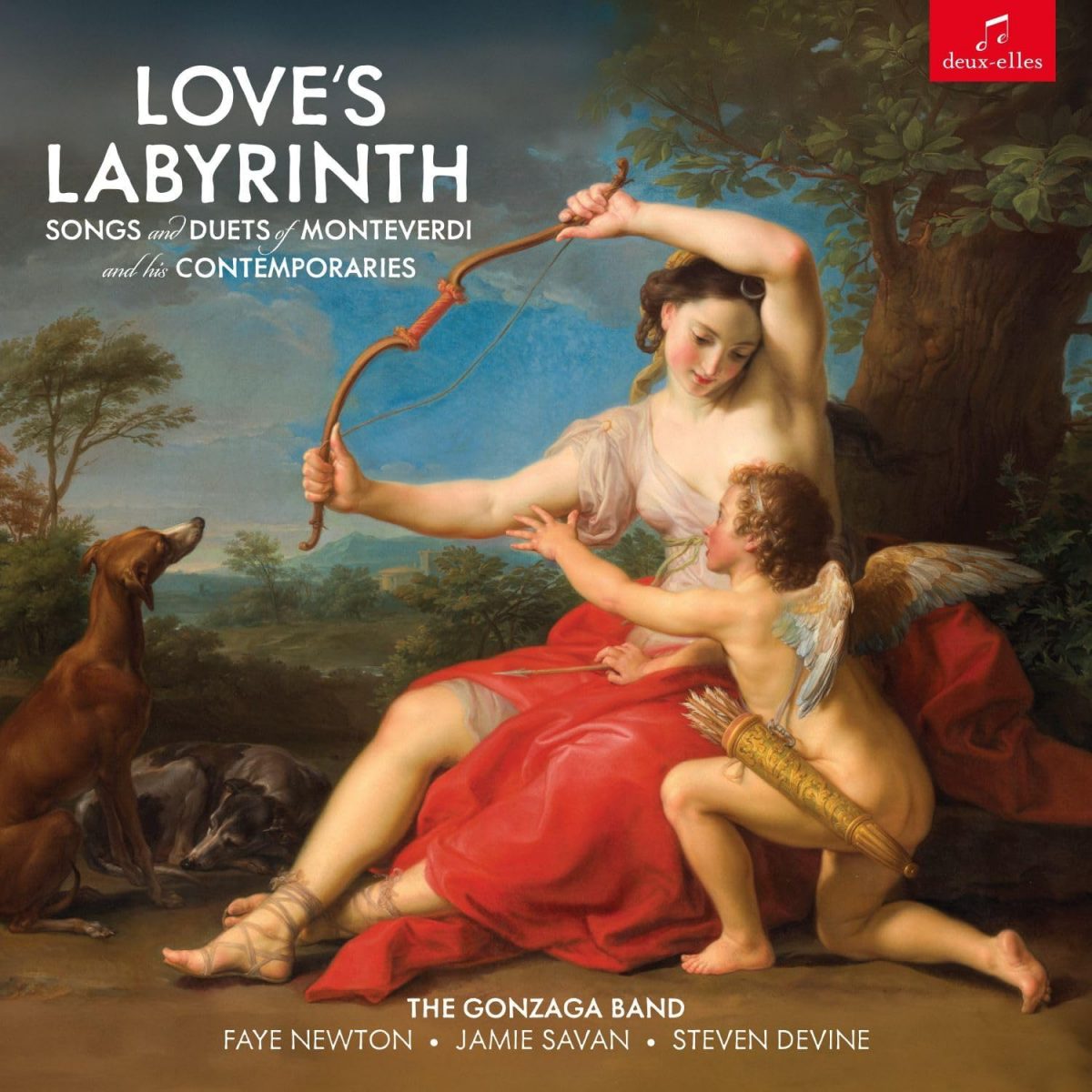 CD cover Love's Labyrinth Gonzaga Band Savan Newton Devine