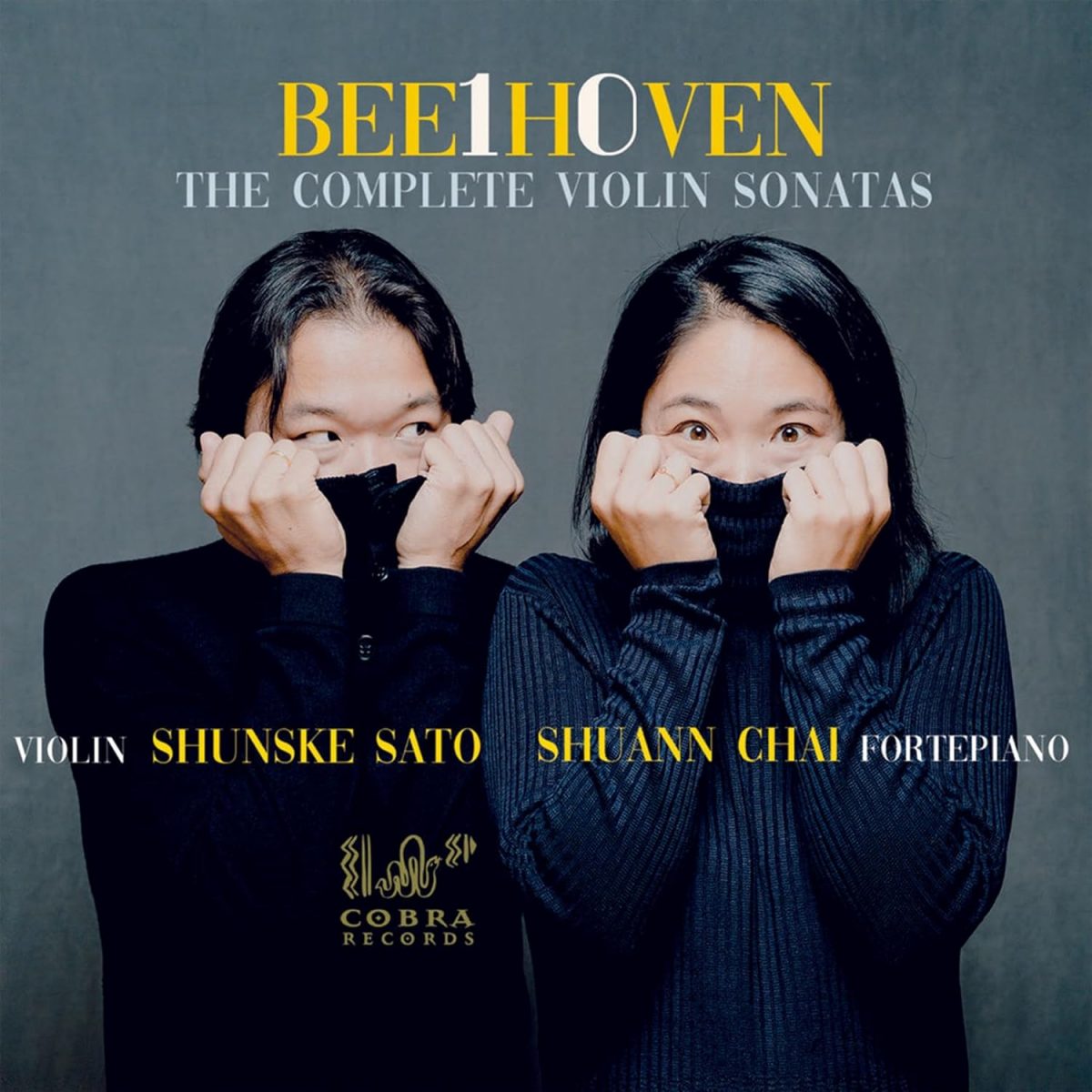 CD cover Beethoven Violin Sonatas Sato Chai